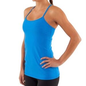 Lululemon Power Y Tank *Luon Light
Beaming Blue size 8